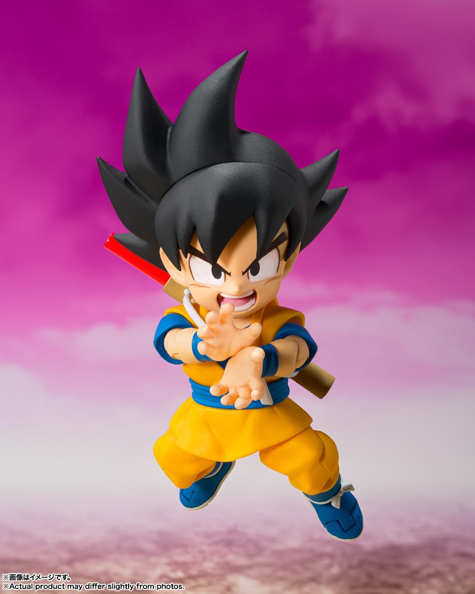 Tamashii Nations Son Goku DAIMA 2.8-inch scale ideal for shelves