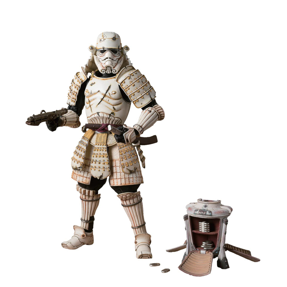 Tamashii Nations Star Wars Mandalorian Ashigaru Stormtrooper Remnant figure for display and collection