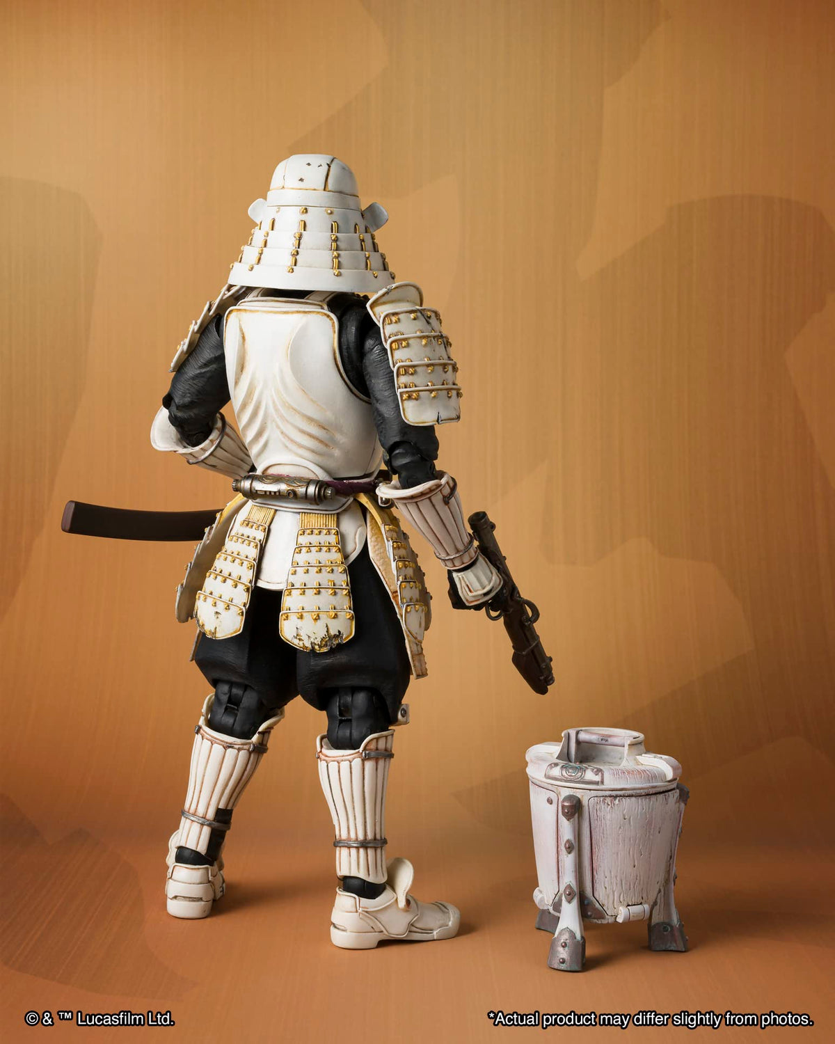 Tamashii Nations Star Wars Mandalorian Ashigaru Remnant sword accessory enhances display