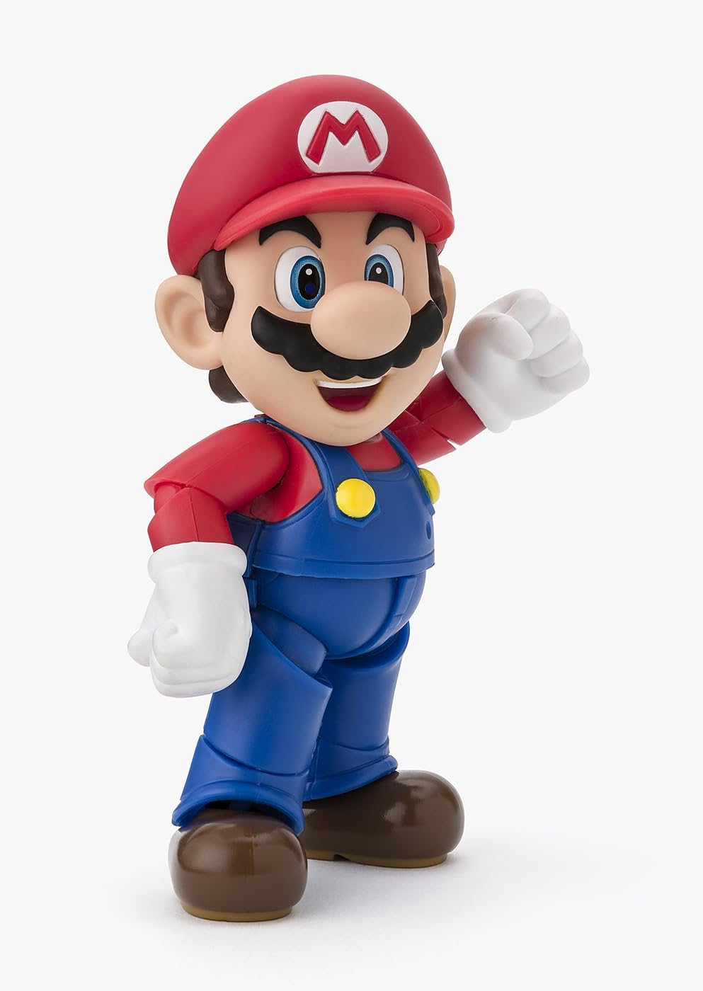 TAMASHII NATIONS interchangeable hands enable expressive poses for Mario