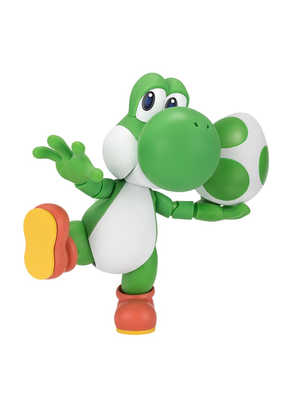 TAMASHII NATIONS Yoshi main body for dynamic, poseable display