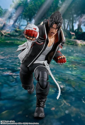 Tamashii Nations Jin Kazama background sheet, ideal for scene setup.