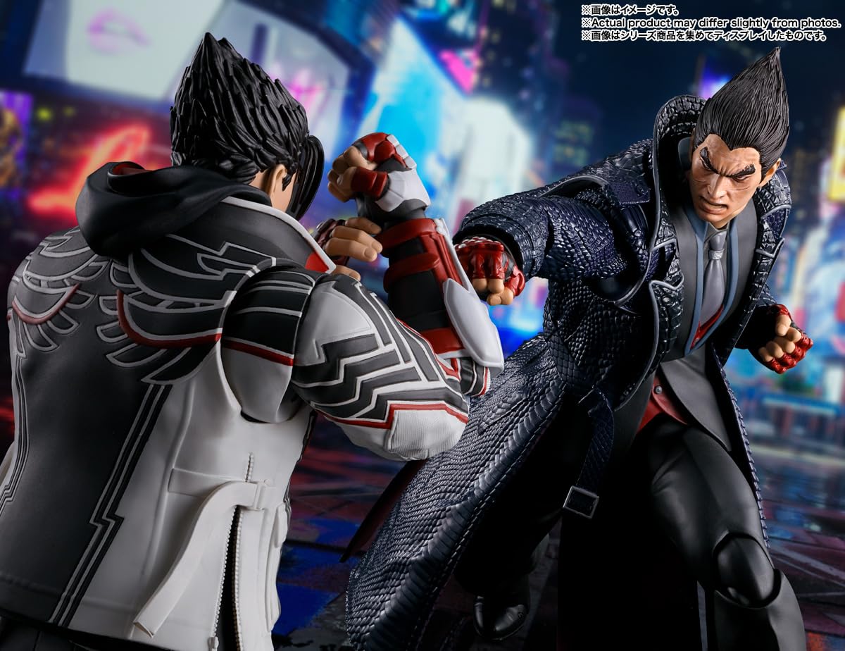 Tamashii Nations Tekken 8 Jin Kazama diorama-ready display option.