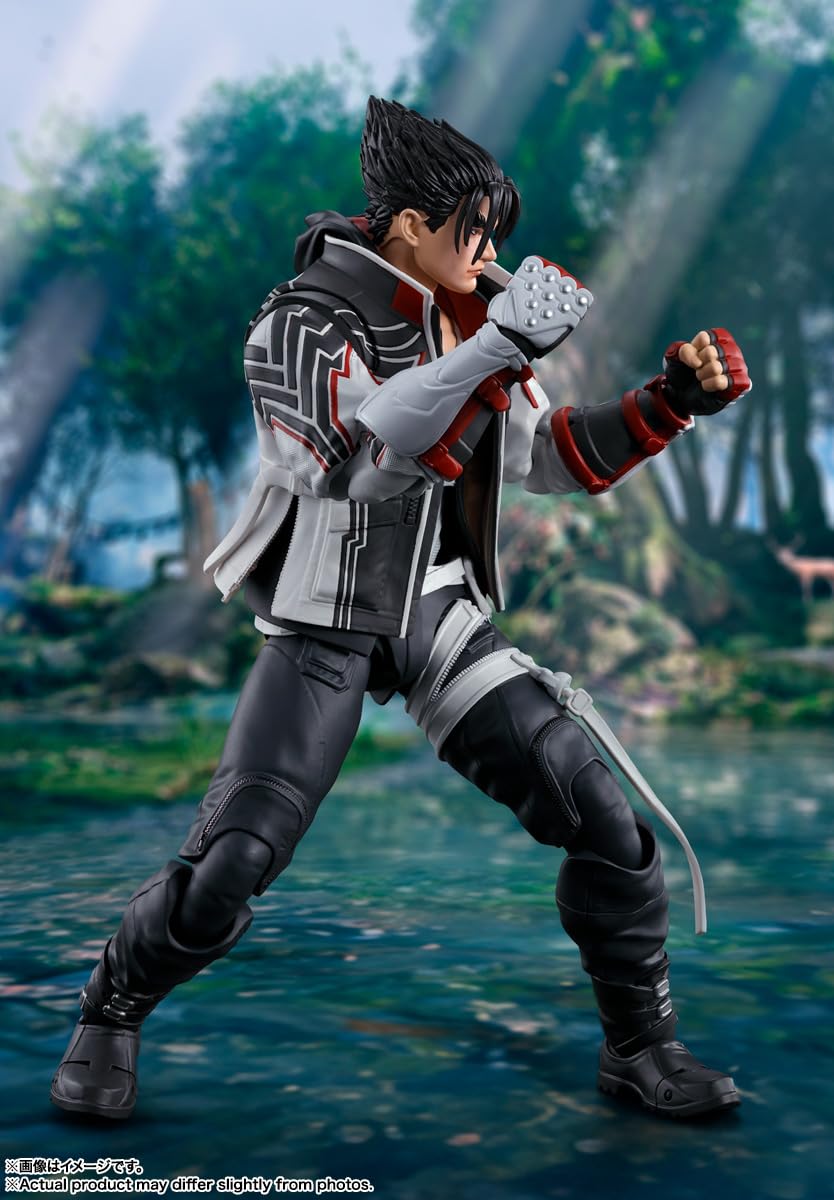 Tamashii Nations Tekken 8 outfit detail, finely rendered texture and lines.