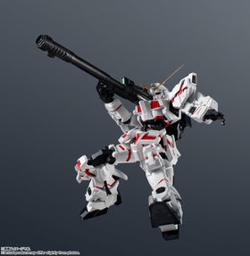 Tamashii Nations Unicorn Renewal action figure stand-ready for shelf-display.