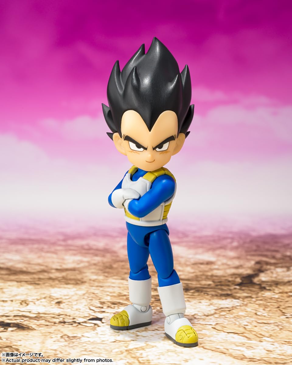 Tamashii Nations Vegeta DAIMA expressions for dynamic posing