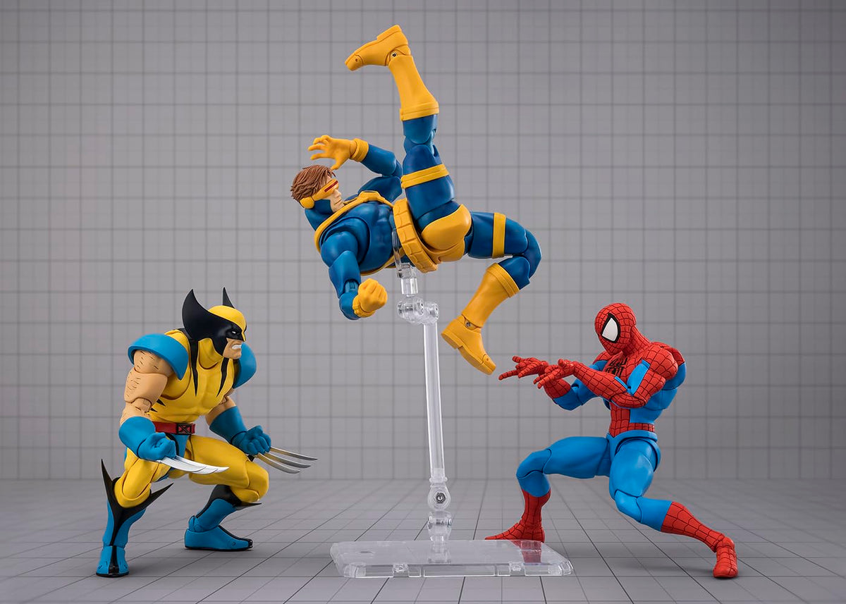 Tamashii Nations Wolverine GAMERVERSE complete set supports pose variety and story-driven displays.
