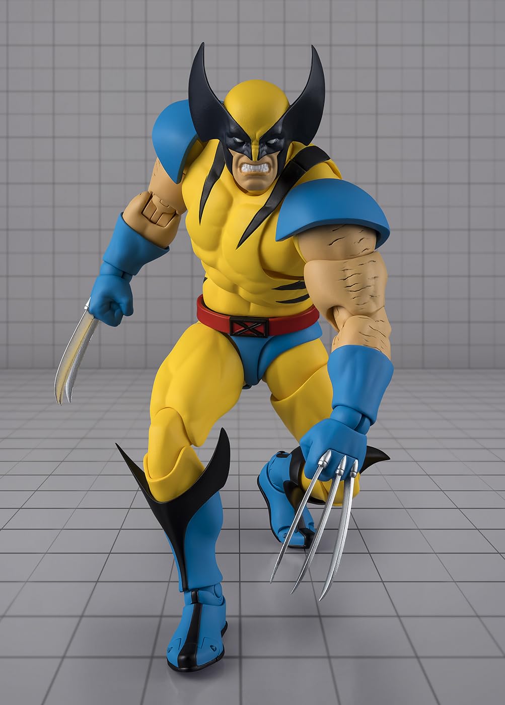 Tamashii Nations Wolverine GAMERVERSE official licensing box label confirms authenticity.