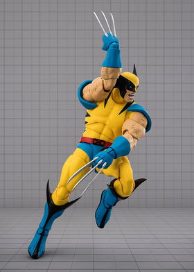 Tamashii Nations Wolverine GAMERVERSE opening wrist parts enable varied action poses.