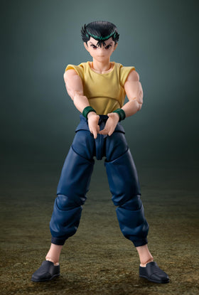 TAMASHII NATIONS Yusuke Urameshi interchangeable hands for expressive gestures and action scenes