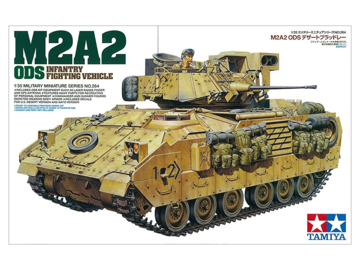 Tamiya Desert Storm M2A2 ODS decals for three Iraq and NATO deployments.
