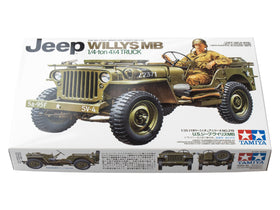 Decal sheet for five vehicle options in the TAMIYA Jeep Willys kit.