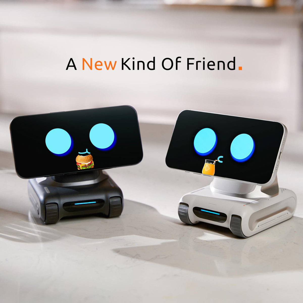 TangibleFuture LOOI vision capability recognizes objects and scenes for smarter desk insights.