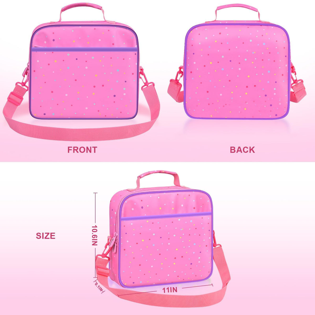 Tanmqin cartoon-pattern LeapFrog bag looks playful and kid-friendly.