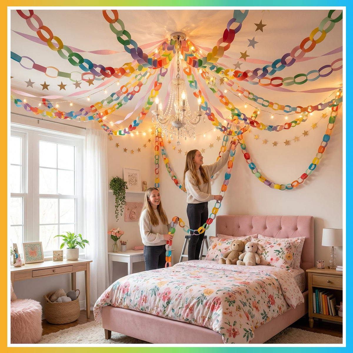 Taobary kit with tape provides quick, mess-free setup for decor.