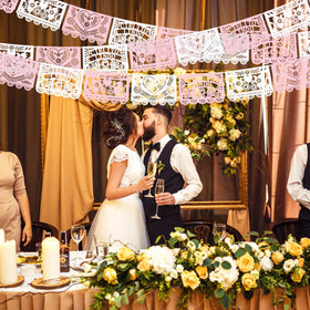 TaoBary durable plastic papel picado resists tearing and fading