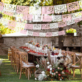 TaoBary 118 inches total length banner spans walls or ceilings