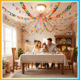 Taobary wall/window/ceiling decor enhances any celebration or classroom display.