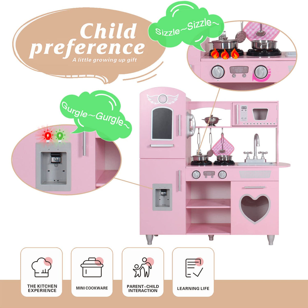 TaoHFE microwave with rotatable door adds authentic cooking vibes