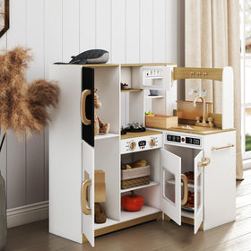 TaoHFE corner-layout design maximizes space in small playrooms.