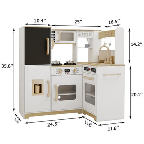 TaoHFE oven light and microwave create warm, engaging play scenes.