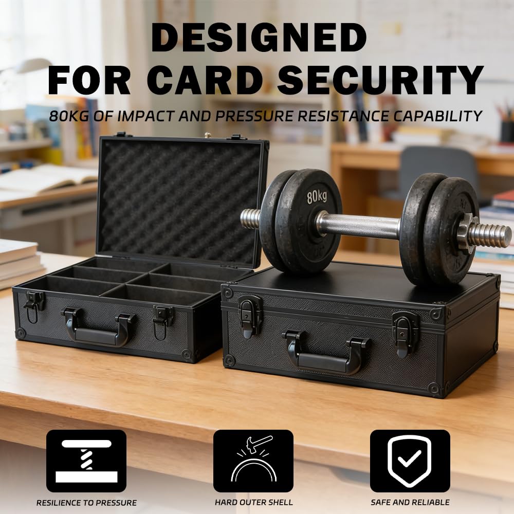 TAOPOWER water-resistant hard-shell design protects cards from moisture and impact