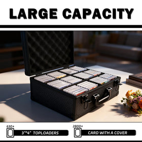 TAOPOWER hard-shell design keeps top loaders and slabs separated for easy access