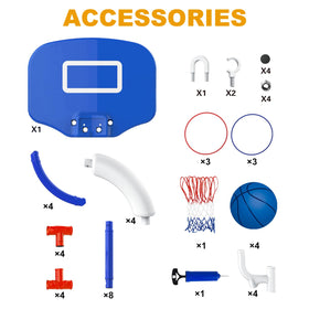 Taotuo four pool balls for hoops and toss play