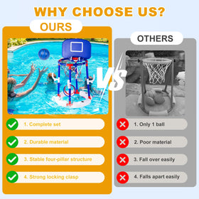 Taotuo six rings for engaging ring toss challenges at pool parties
