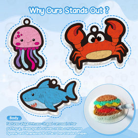 Taotuo Magic Foam keychains showcase wearable, shareable art pieces