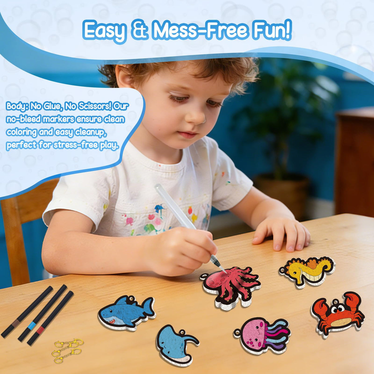 Taotuo foam string for hanging finished ocean art