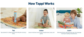 Tappi Lets Play Music book invites tapping musical moments.