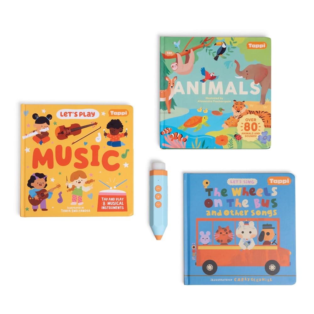 Tappi Starter Set packaging highlighting included items.