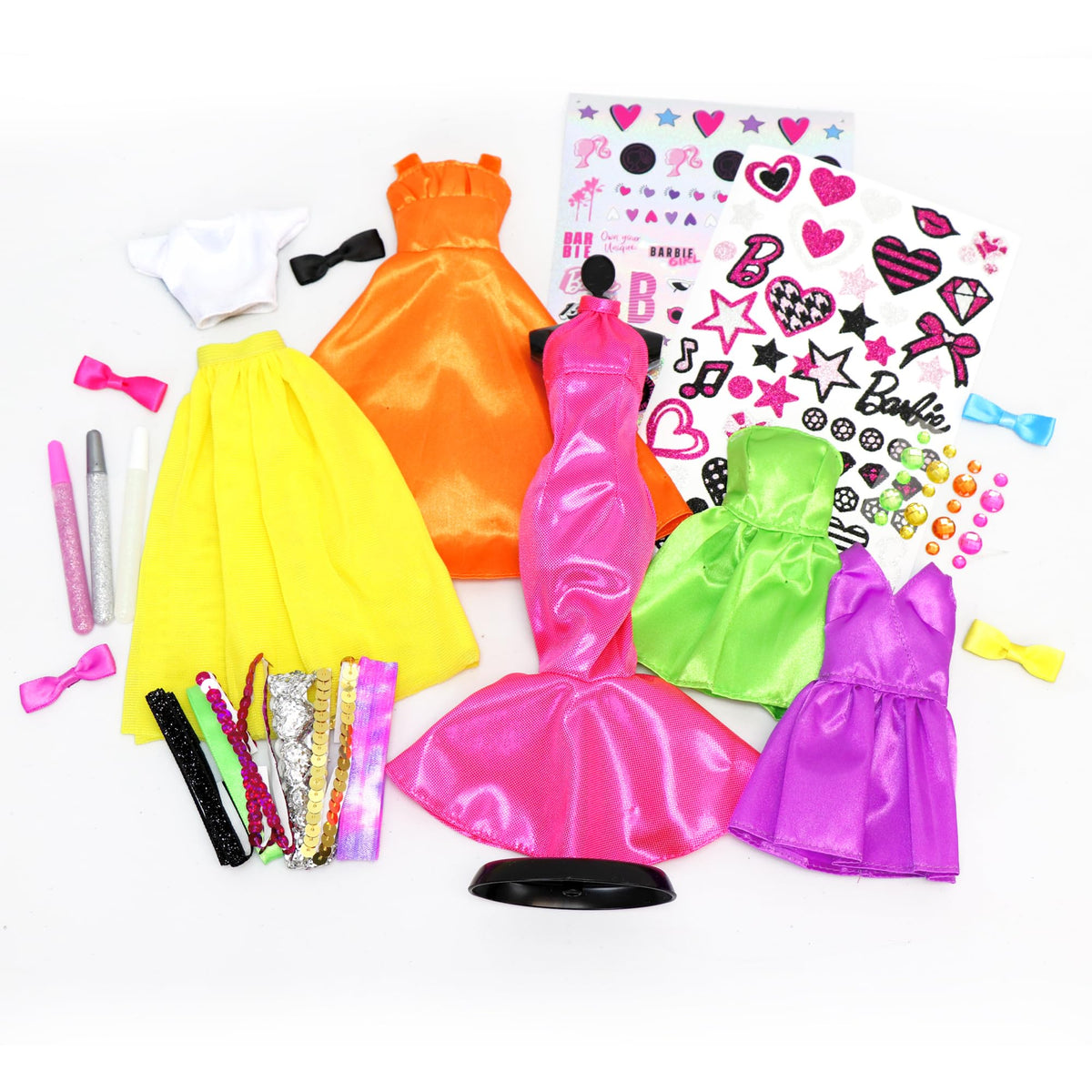 Tara Toys Barbie Be A Fashion Designer dress form for stylish display