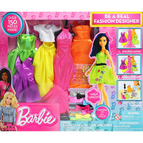 Tara Toys Barbie Be A Fashion Designer dress set inspires creative styling play