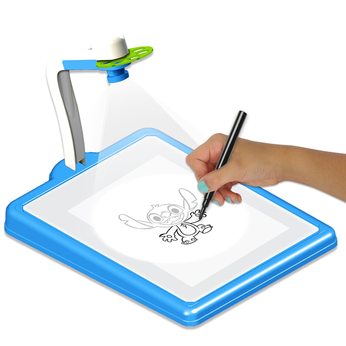 Crayons included for quick coloring and personalized Disney drawings.