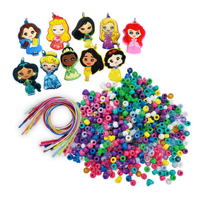 Tara Toys Disney Princess necklace kit charms add glittery accents for magical designs