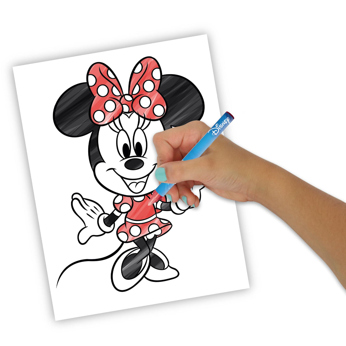 Kids use the projector setup to copy designs and unleash creativity.