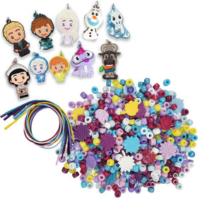 Tara Toys Frozen 2 Deluxe charms with glitter dresses add magical sparkle to jewelry.