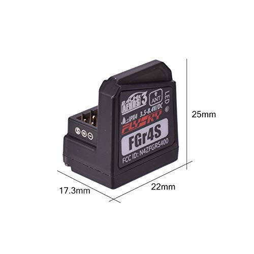 Targethobby FGr4s V2 outputs PPM, i-BUS, S.BUS, and PWM data.