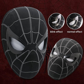 Tarrshiney Spider Hero mask worn comfortably during long cosplay sessions.