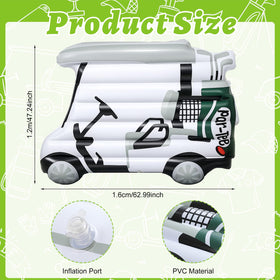 Tasdurian inflatable golf cart package enables quick setup and easy storage