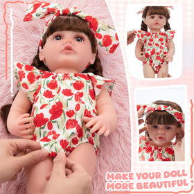 Tasdurian soft fabric doll clothes promote comfortable, safe play
