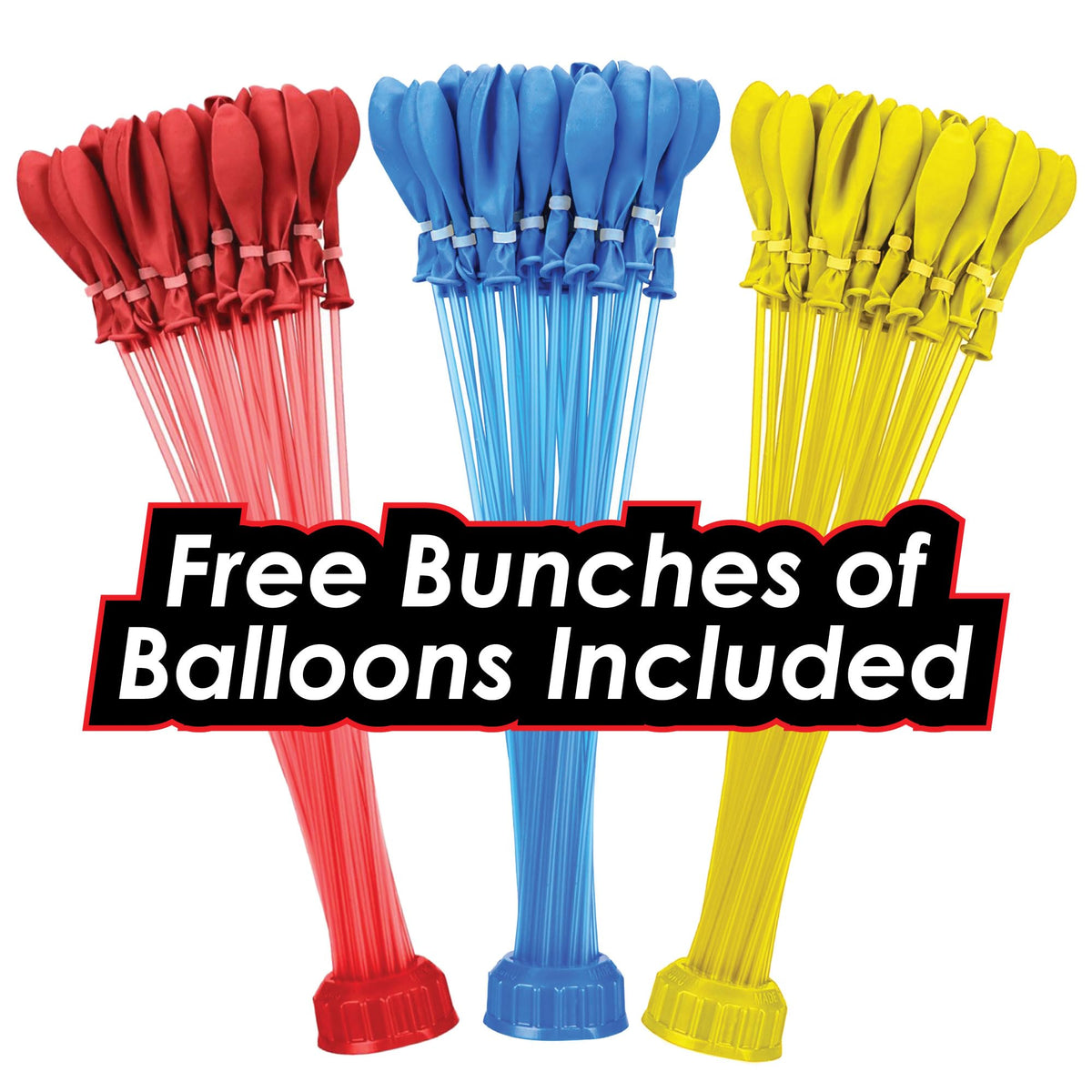 TaterToys quick-fill balloons speed up setup for nonstop play.