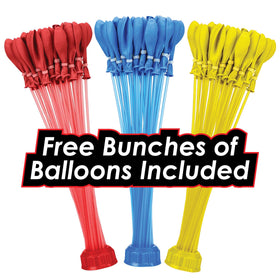 TaterToys quick-fill balloons speed up setup for nonstop play.