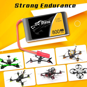 TATTU battery compatible with Syma X56W and MJX X400 series for extended flights.