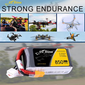TATTU two-pack battery set for extended flight sessions.