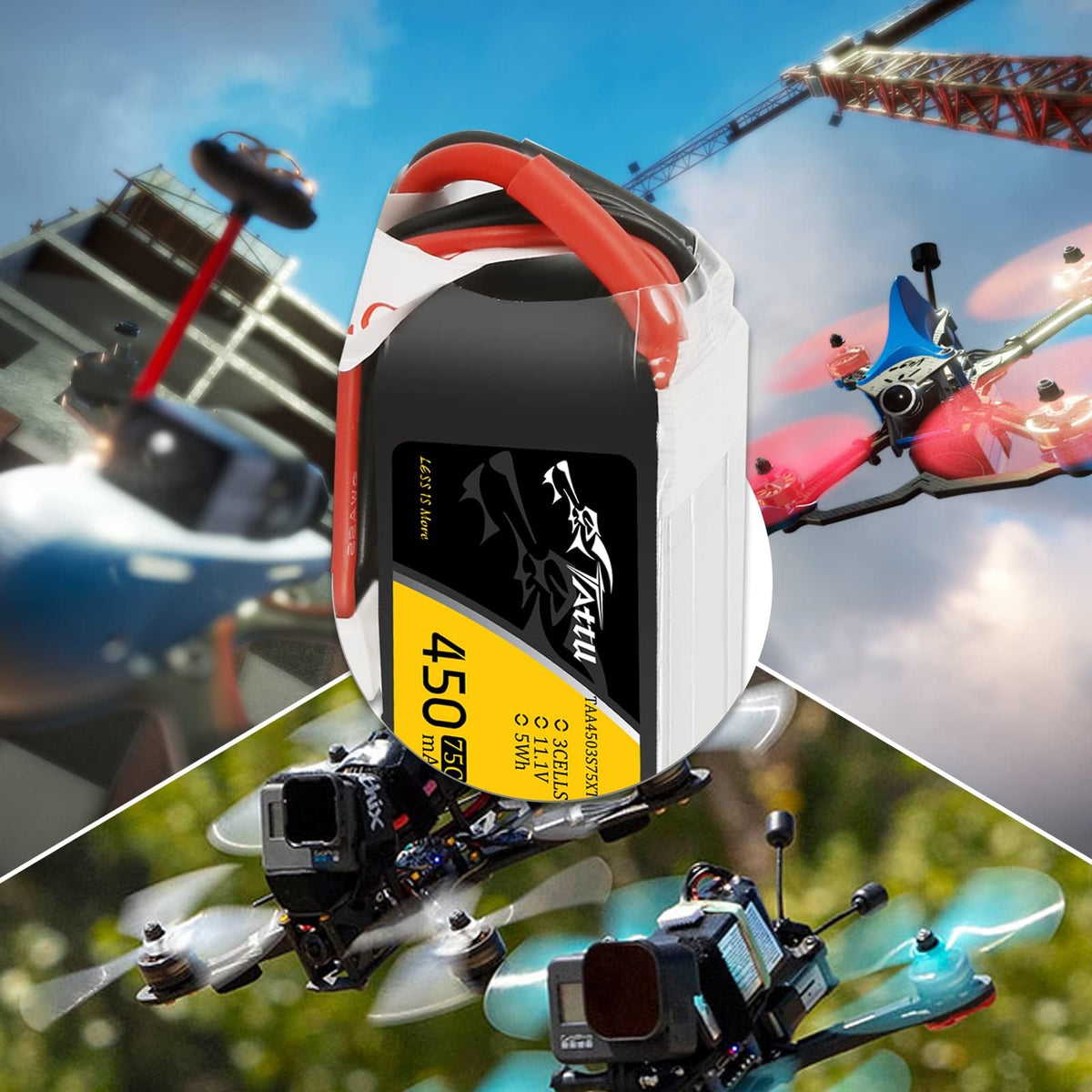 TATTU battery with 60‑day money‑back and 18‑month warranty for support.