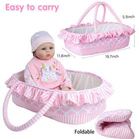 TatuDoll pink unicorn bodysuit outfits any reborn doll with charm