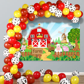 Tatuo yellow balloons pack brightens decor and photos